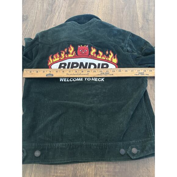 RIPNDIP Corduroy Jacket Green - Picture 5 of 5